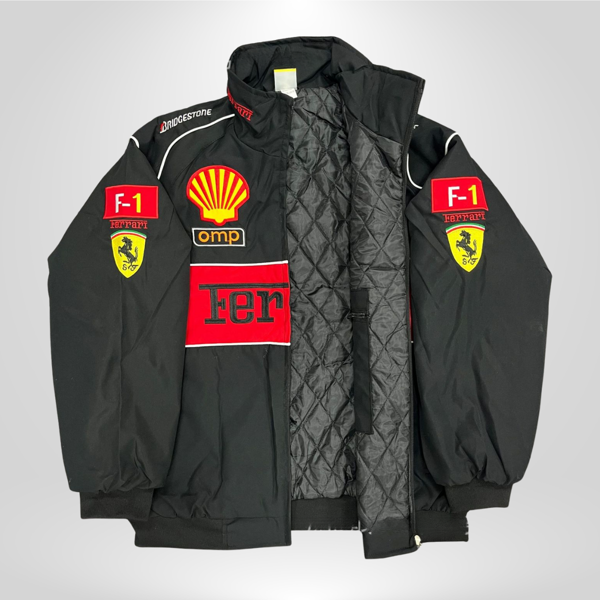 Black F1 Racing Jacket