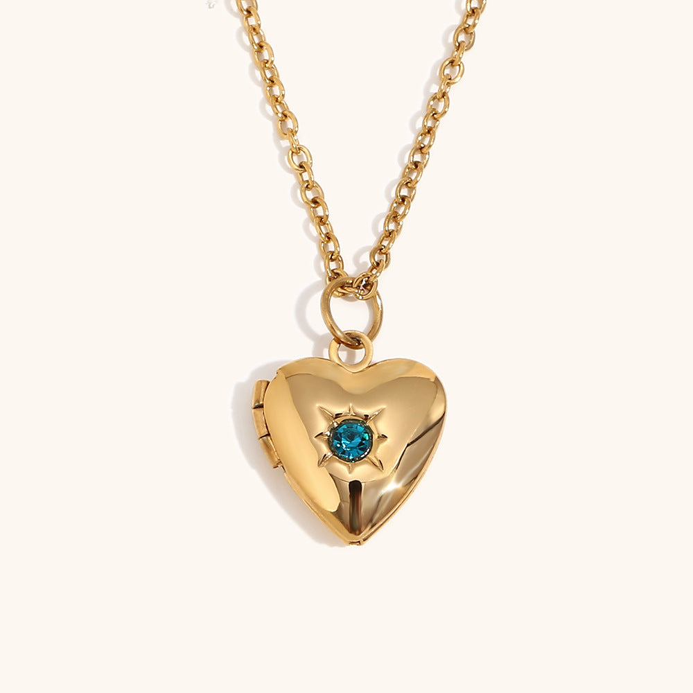Aurelia Birthstone Locket