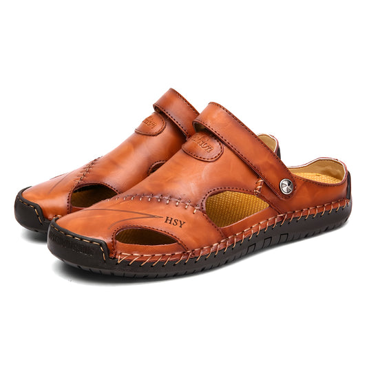 OrthoFlex™ Premium Leren Sandalen