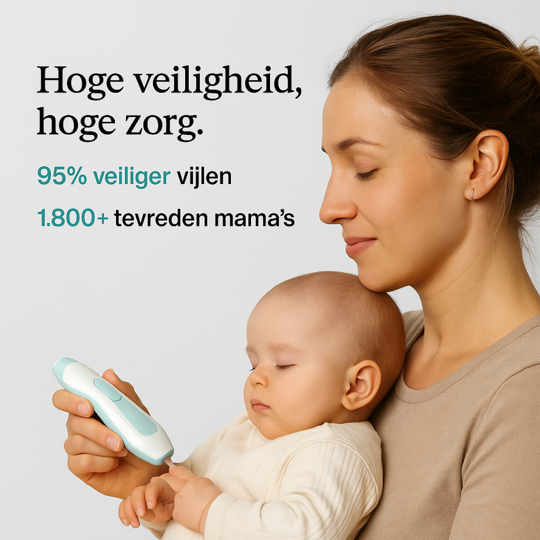 Elektrische baby Nagelvijl