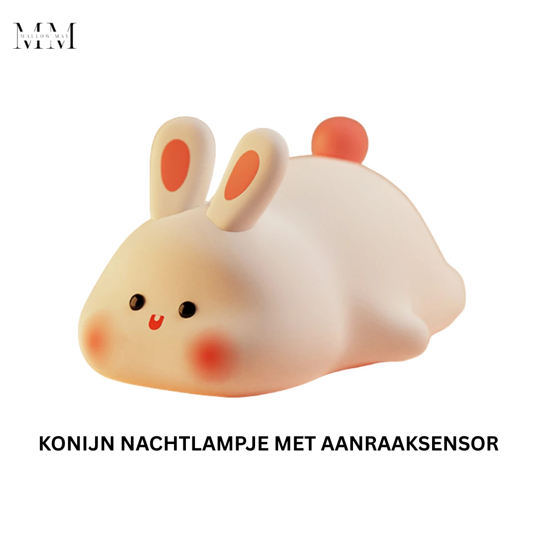 Konijn Nachtlampje met Aanraaksensor