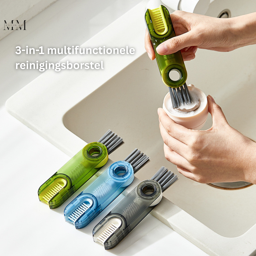 3-in-1 Multifunctionele Reinigingsborstel