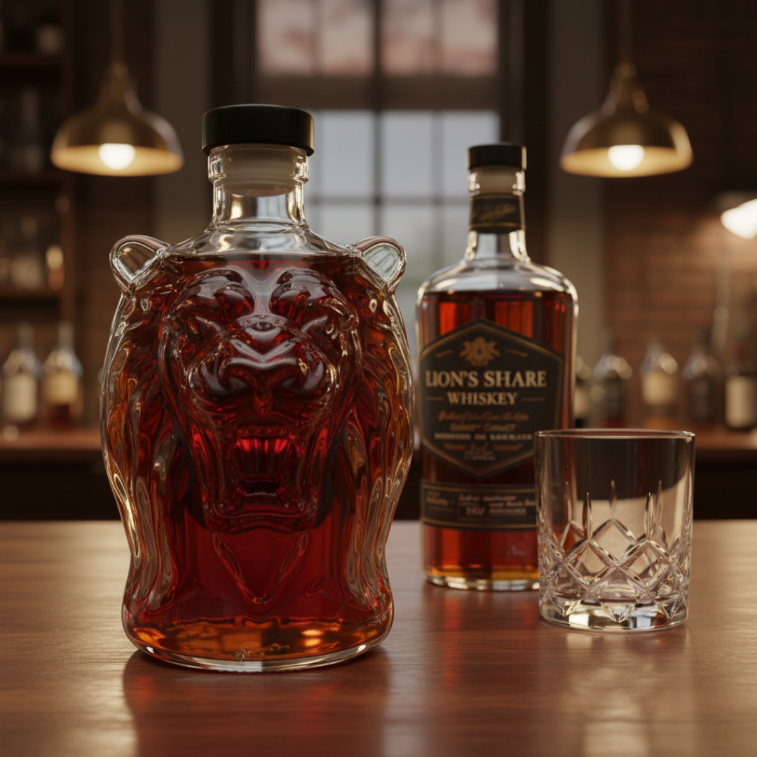Lions Roar Whiskey Fles