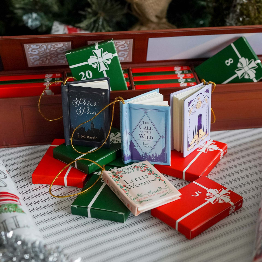 Mini boekjes Adventskalender (Engelstalig)