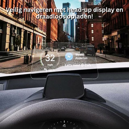 Head-up Display + Draadloos Opladen