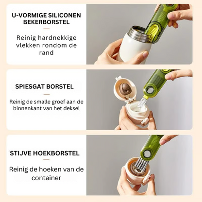 3-in-1 Multifunctionele Reinigingsborstel