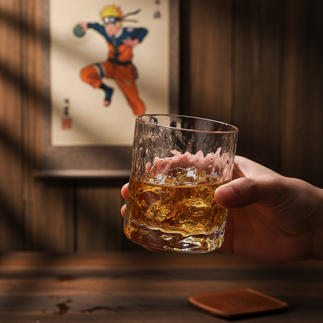 Naruto Whiskey Glas