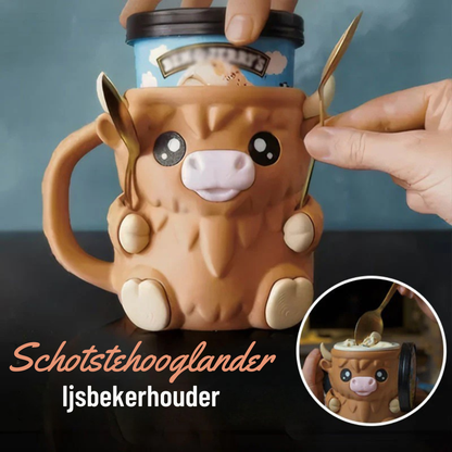 Schotstehooglander Ijsbekerhouder