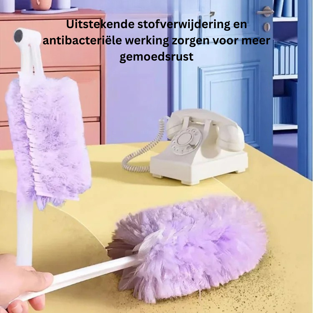 Elektrostatische Stofdoek (6 doeken + 1 lange hendel)