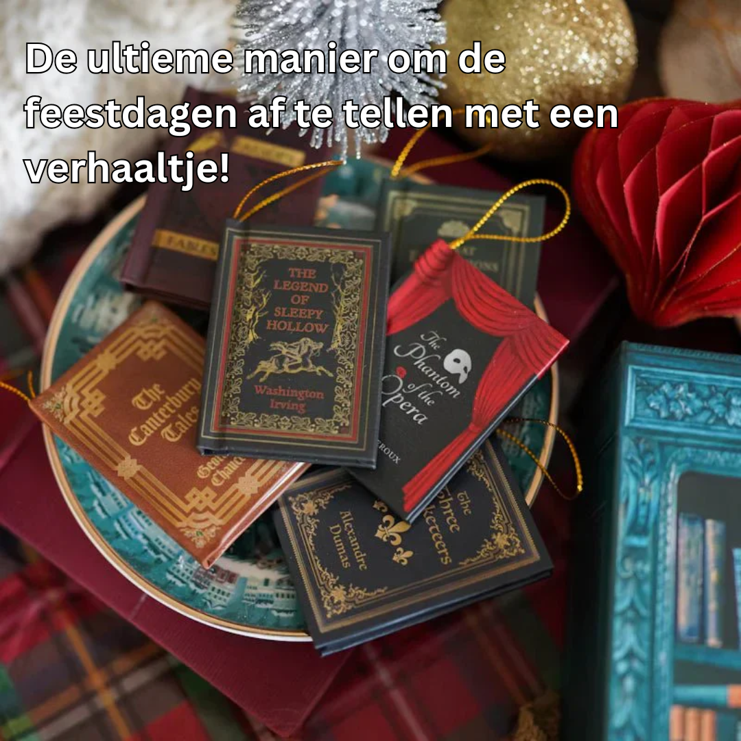 Mini boekjes Adventskalender (Engelstalig)