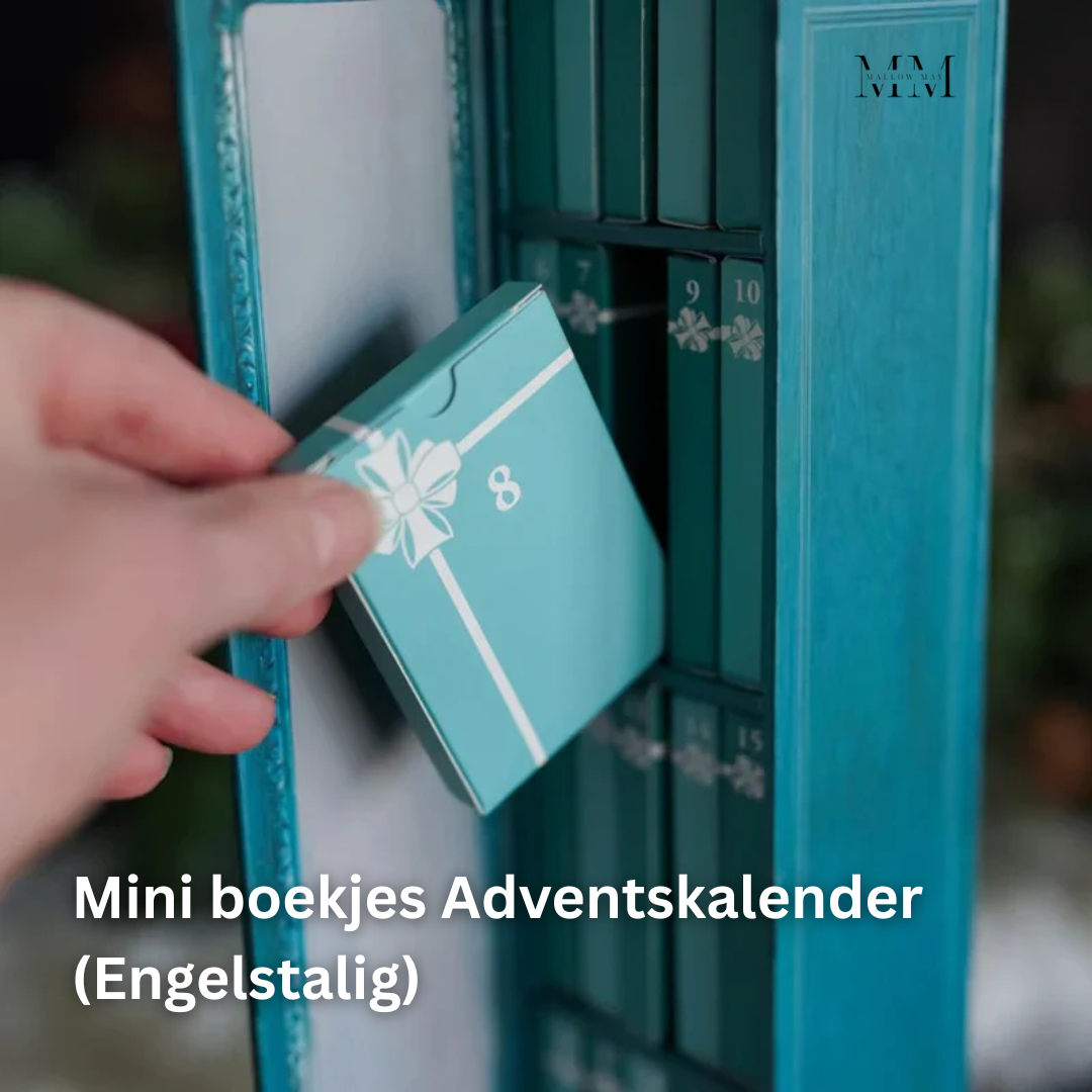 Mini boekjes Adventskalender (Engelstalig)