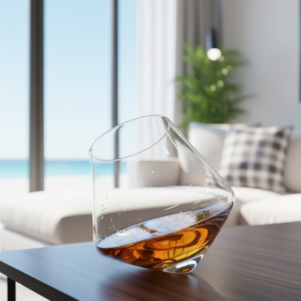 Tumbler Whiskey Glas