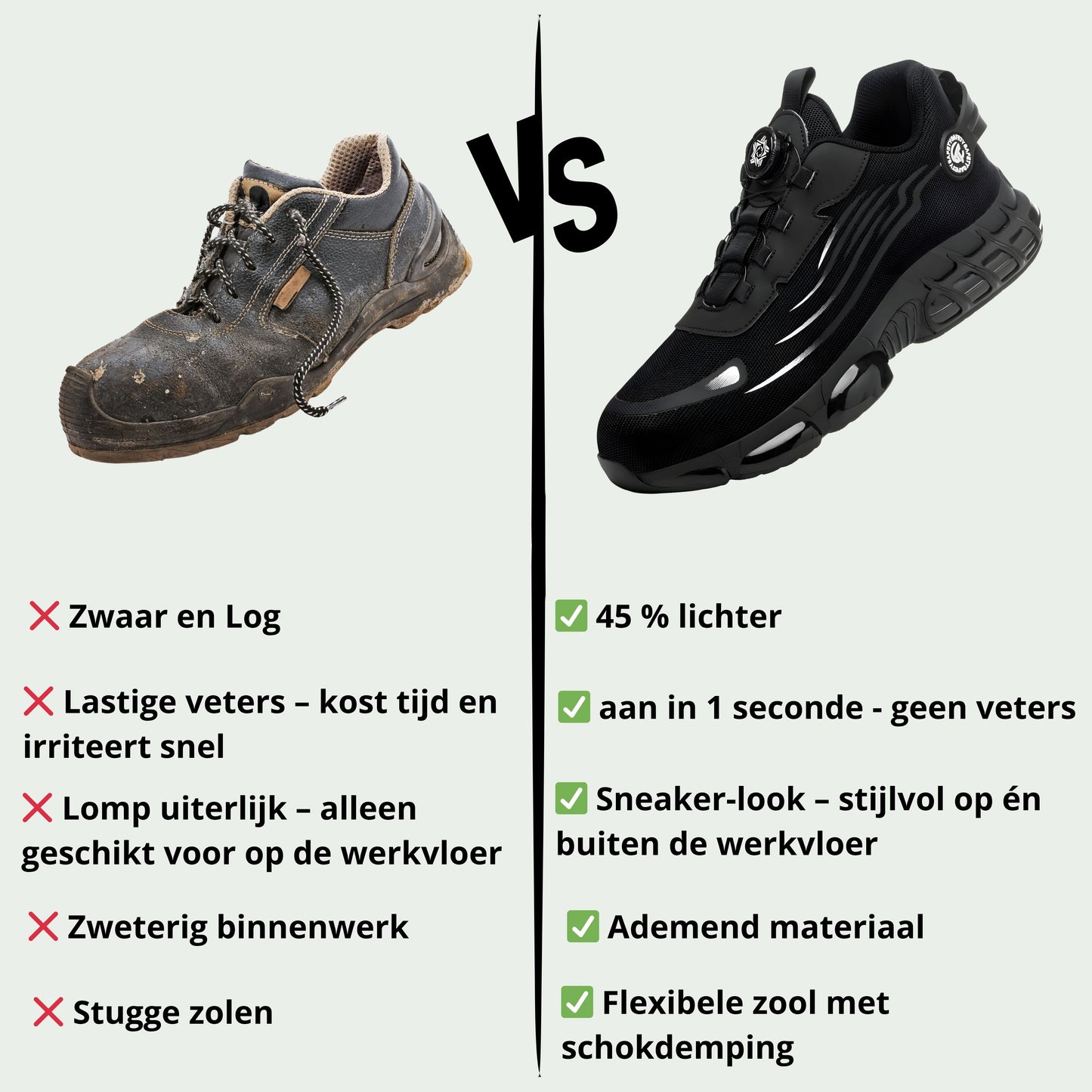 ZoolMate™ | Ultra lichte werkschoenen