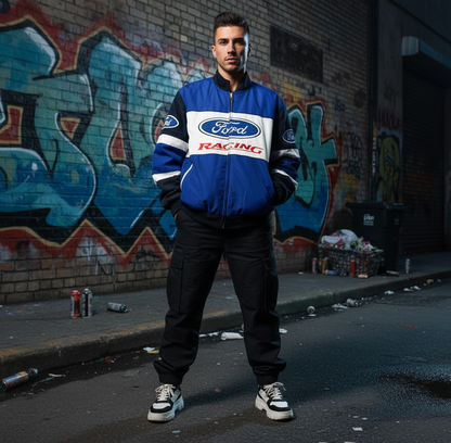 Blue Racing Jacket