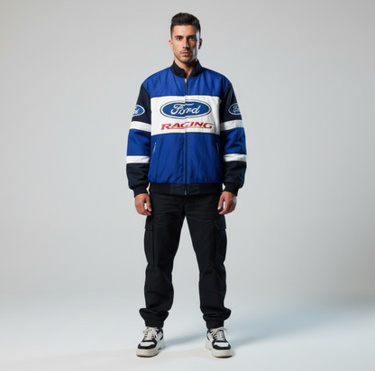 Blue Racing Jacket