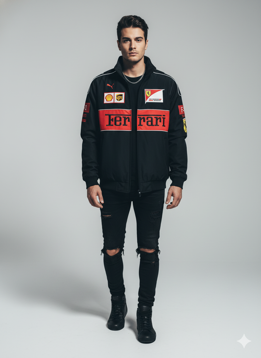 Black F1 Racing Jacket