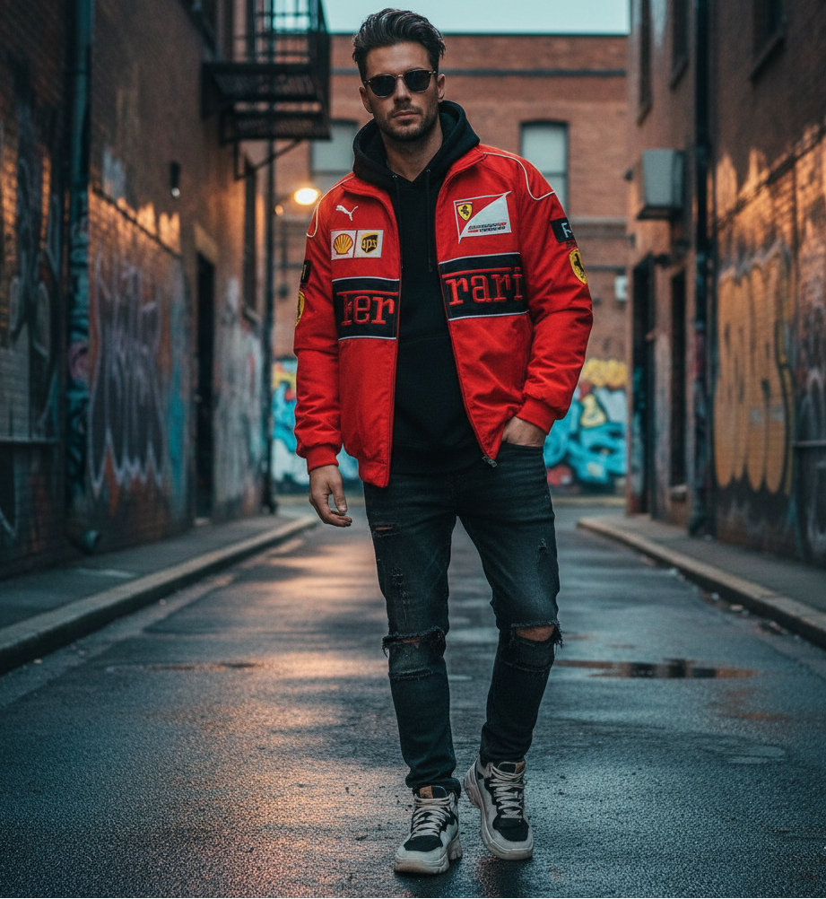 Red F1 Racing Jacket