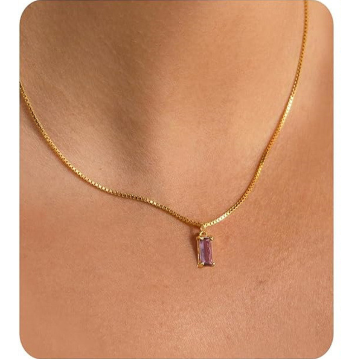 Valoria Birthstone Necklace