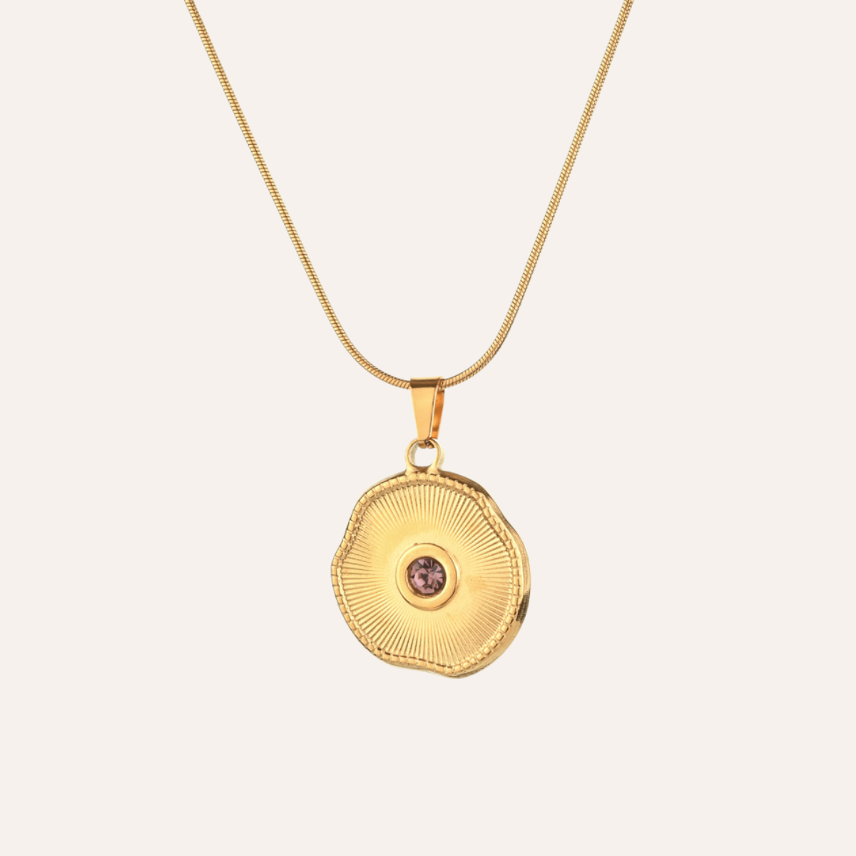 Solène Birthstone Necklace