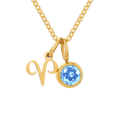 Celestial Birthstone Necklace