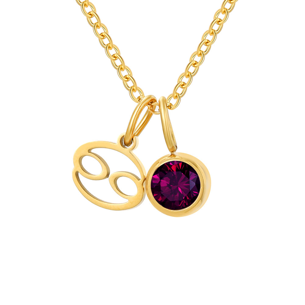 Celestial Birthstone Necklace