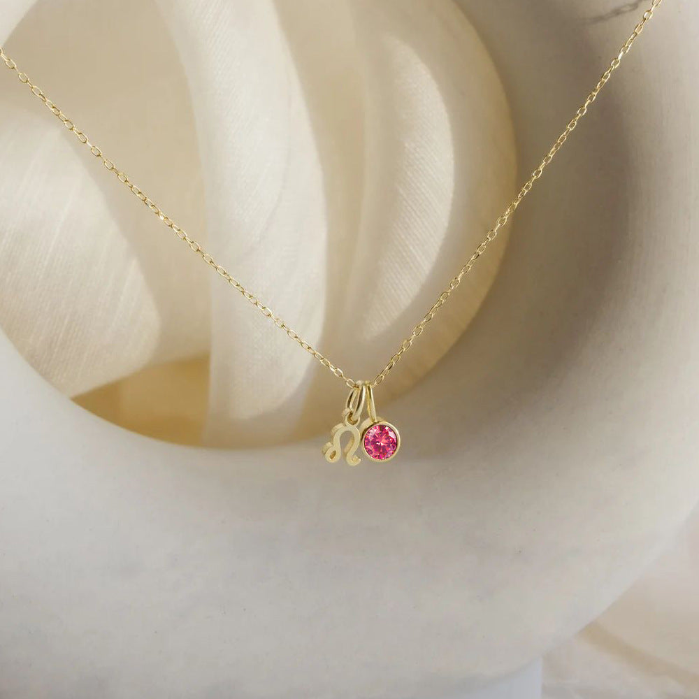 Celestial Birthstone Necklace