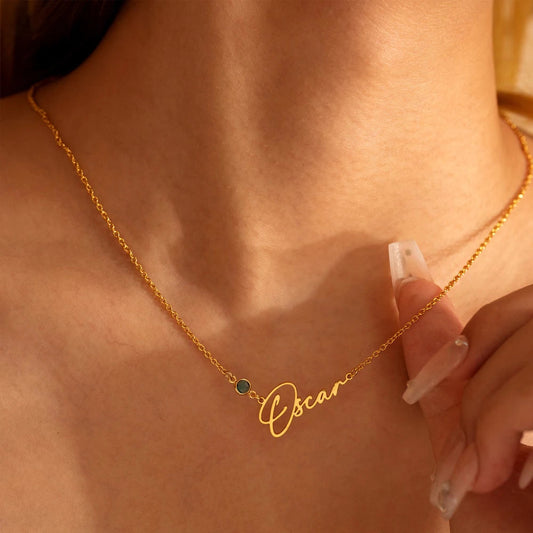 Aurelia Birthstone Necklace