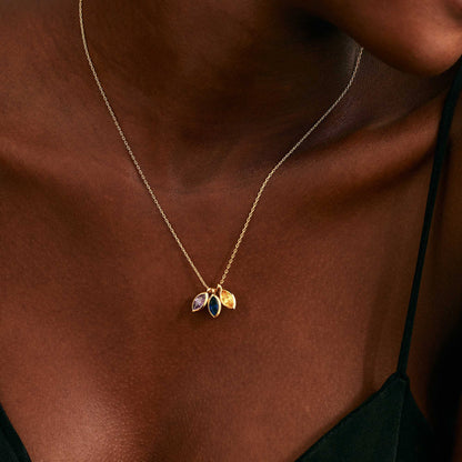 Birthleaf Charm Necklace