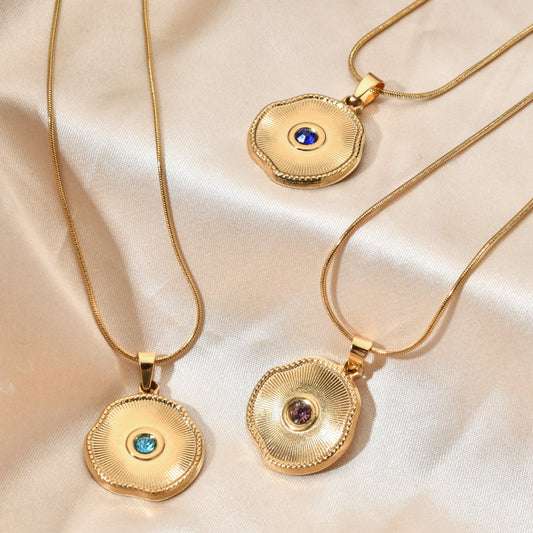 Solène Birthstone Necklace