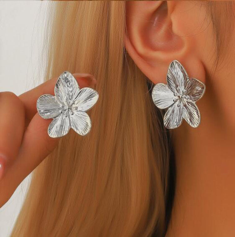 Big Flower Earrings
