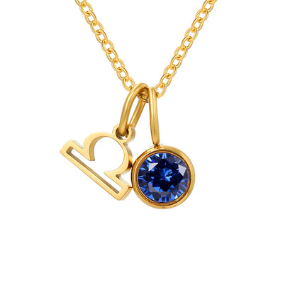 Celestial Birthstone Necklace