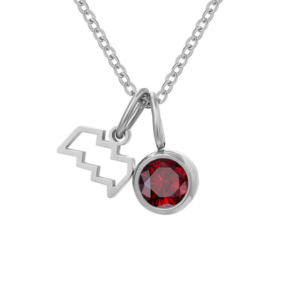 Celestial Birthstone Necklace