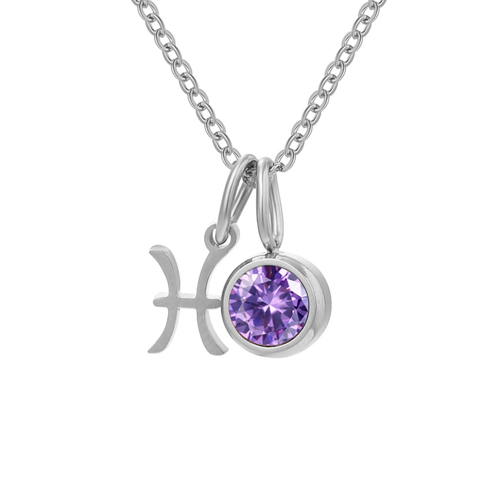 Celestial Birthstone Necklace