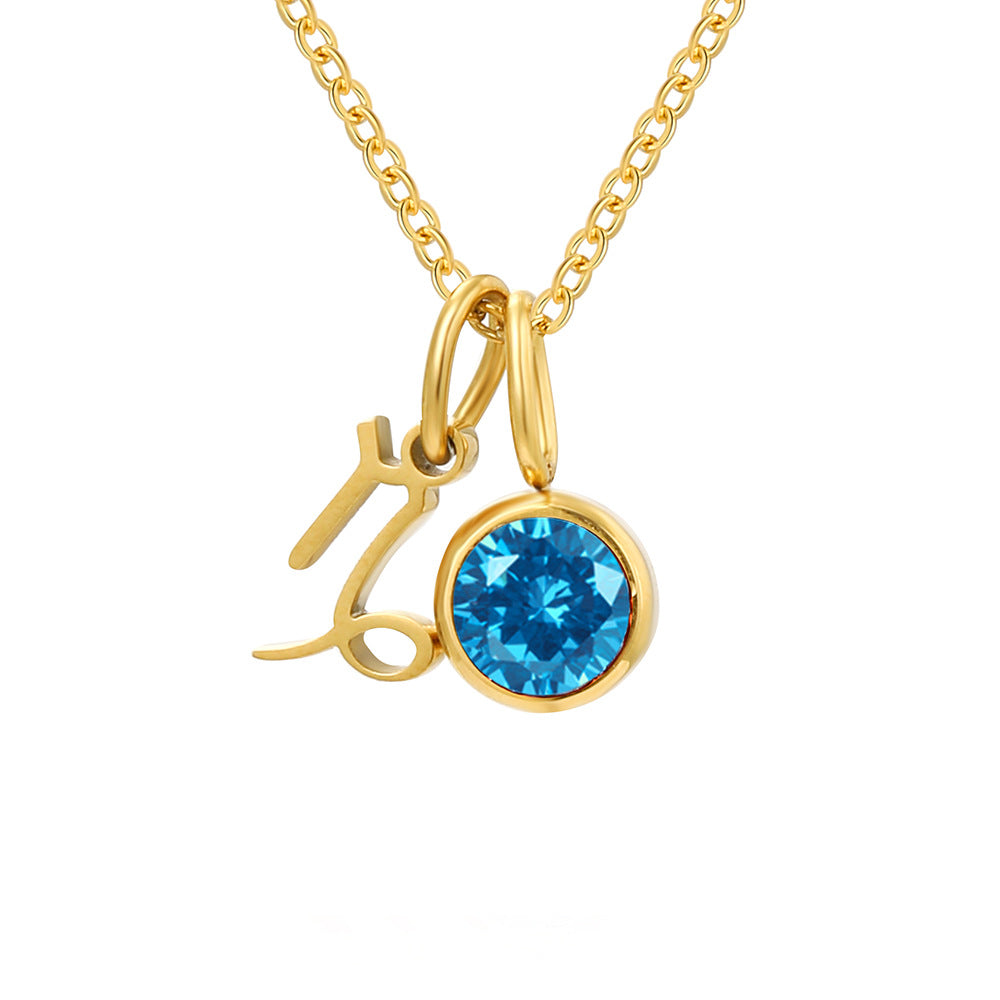 Celestial Birthstone Necklace