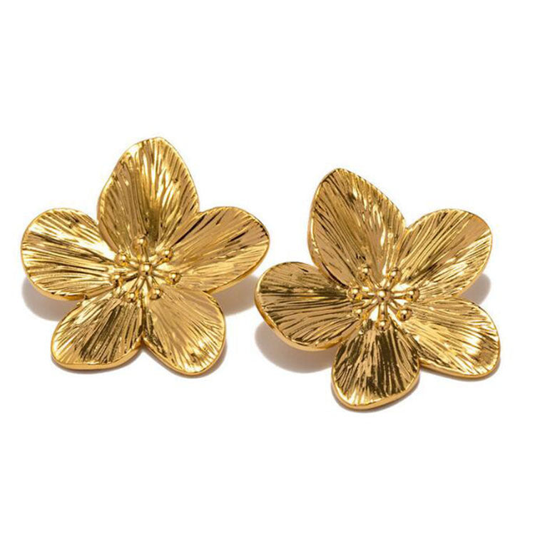 Big Flower Earrings