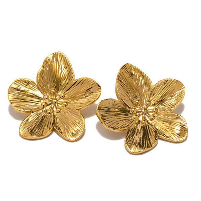 Big Flower Earrings