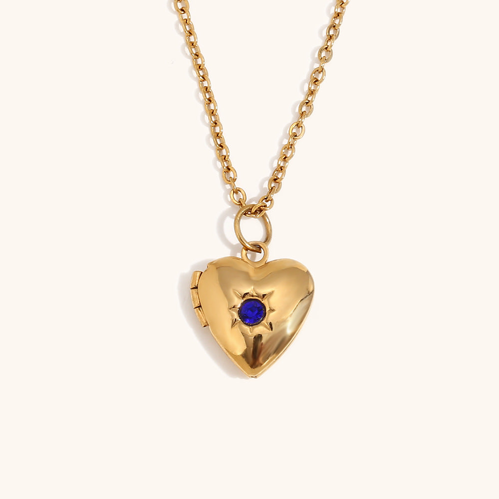 Aurelia Birthstone Locket
