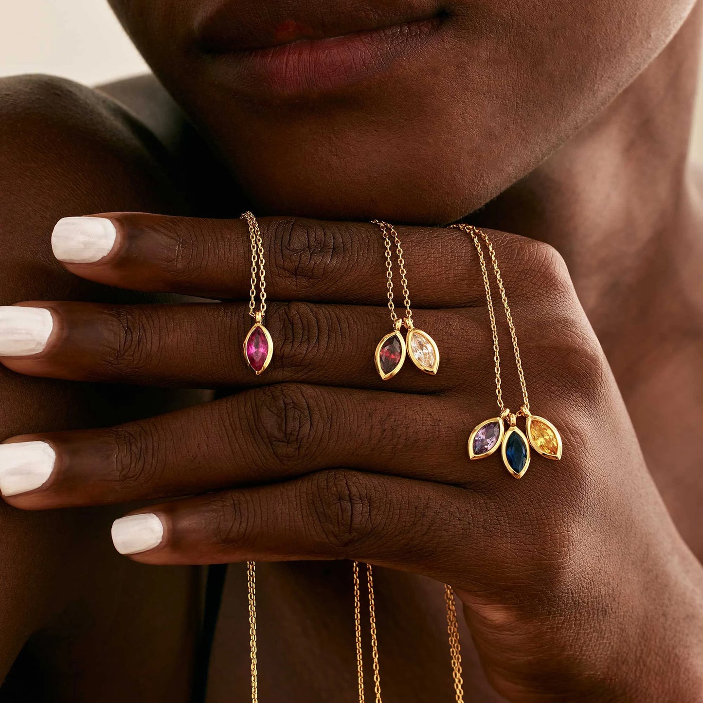 Birthleaf Charm Necklace