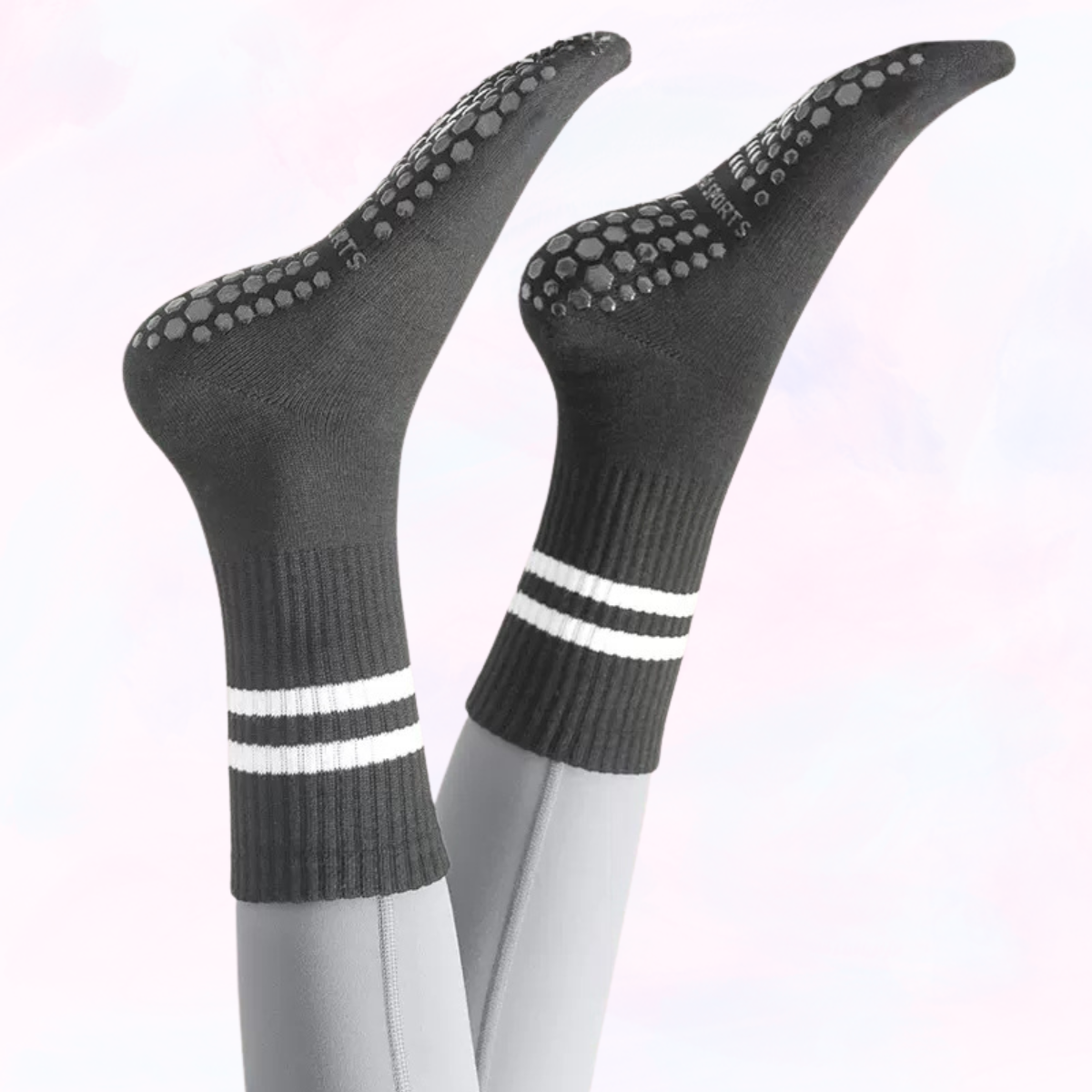 Anti-Slip Pilates Sokken – Comfort & Grip bij elke beweging