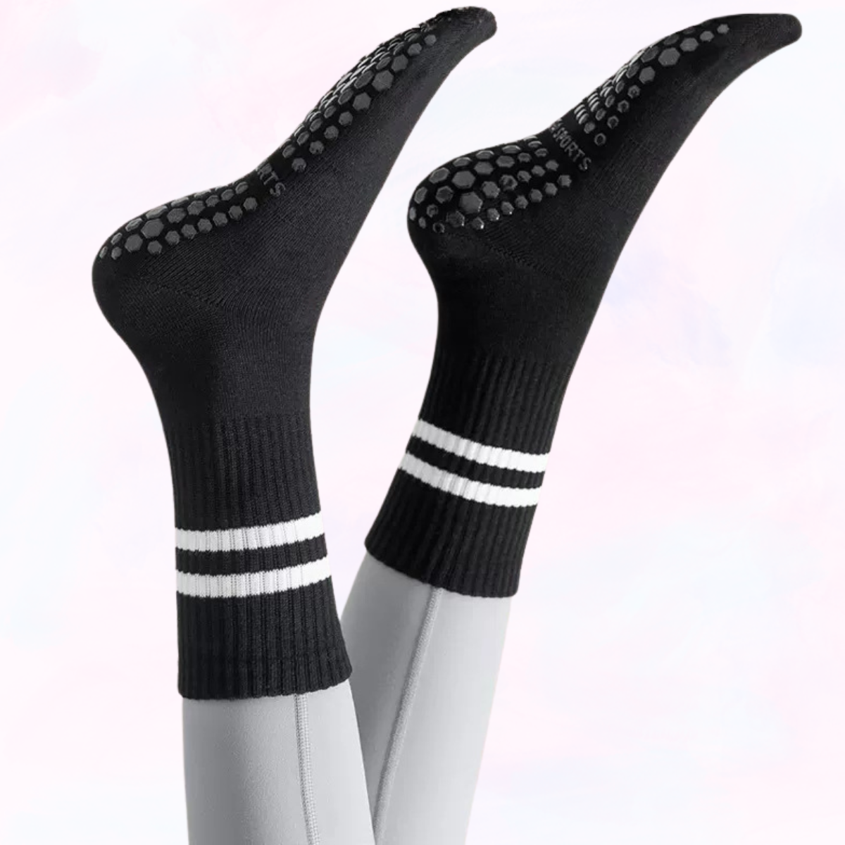 Anti-Slip Pilates Sokken – Comfort & Grip bij elke beweging