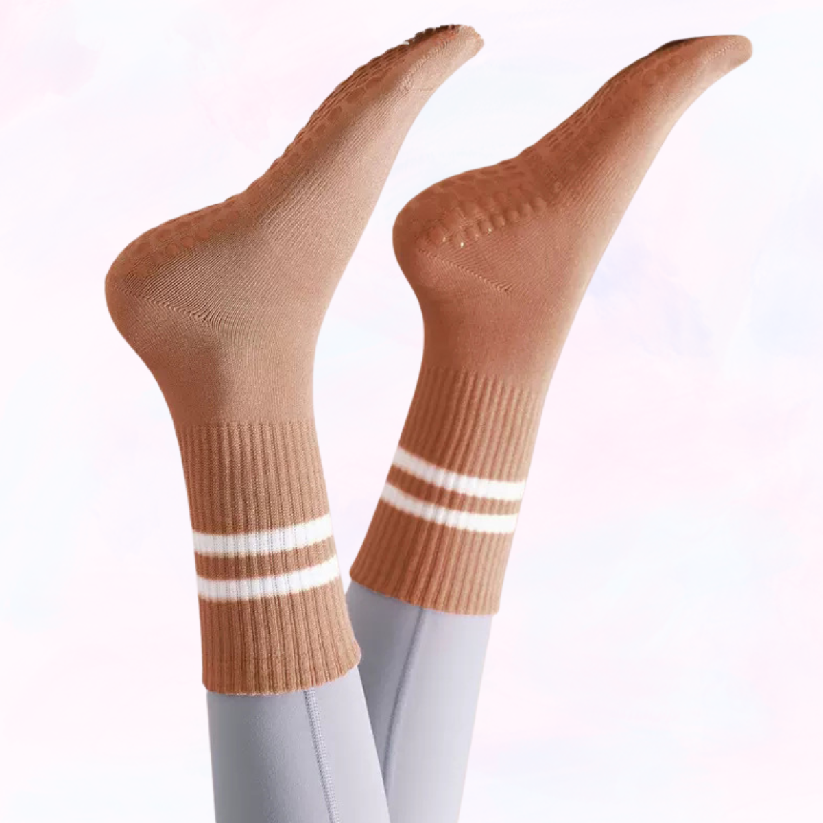 Anti-Slip Pilates Sokken – Comfort & Grip bij elke beweging
