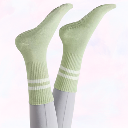 Anti-Slip Pilates Sokken – Comfort & Grip bij elke beweging