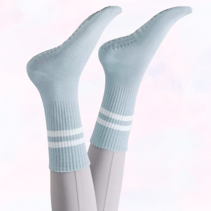 Anti-Slip Pilates Sokken – Comfort & Grip bij elke beweging