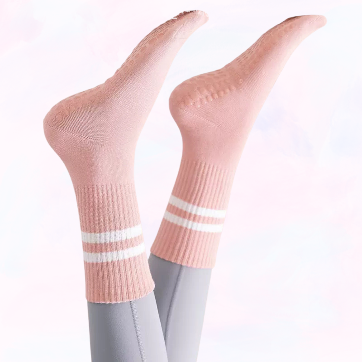 Anti-Slip Pilates Sokken – Comfort & Grip bij elke beweging