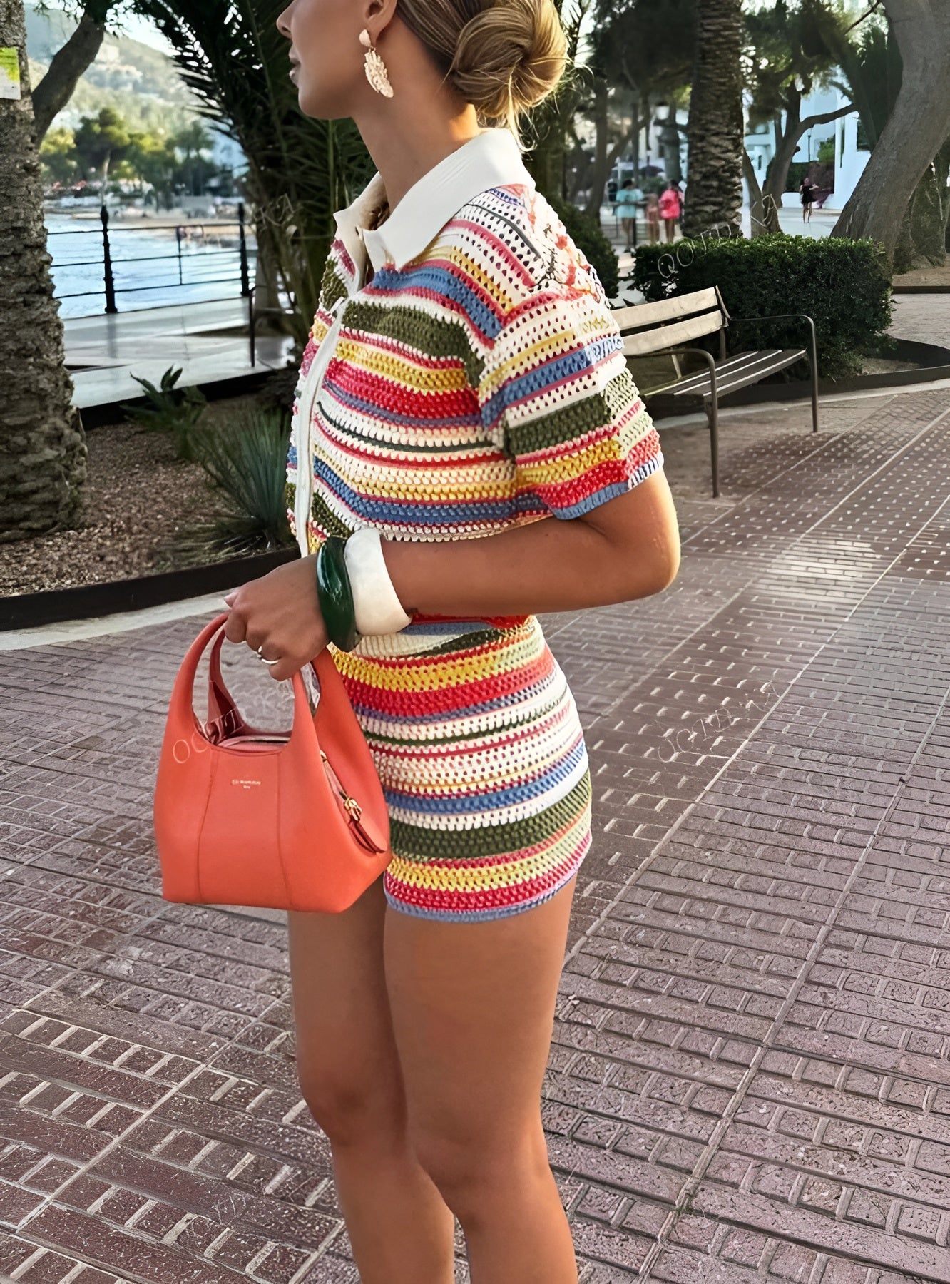 Sunny Stripes Crochet Set