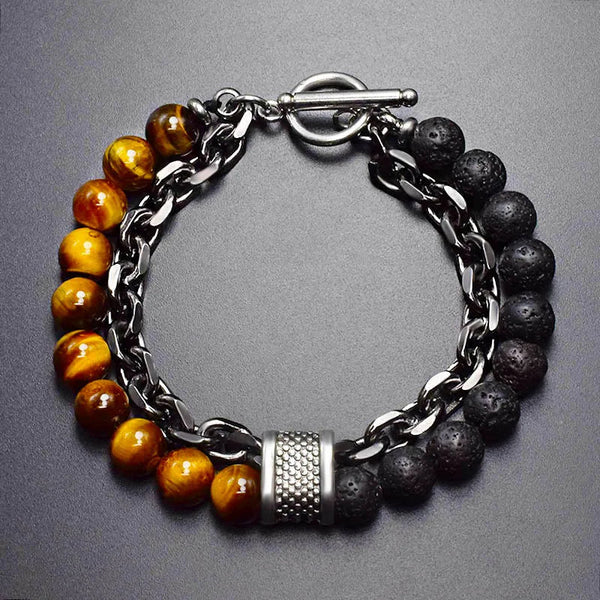 Elegante Stenen Armband
