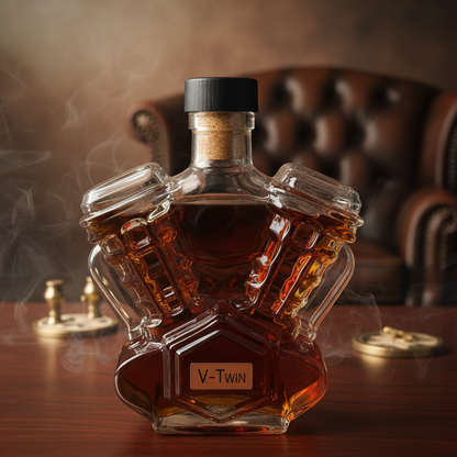 V-Twin Whiskey Fles