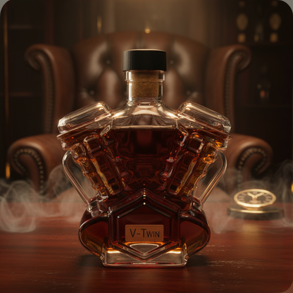 V-Twin Whiskey Fles
